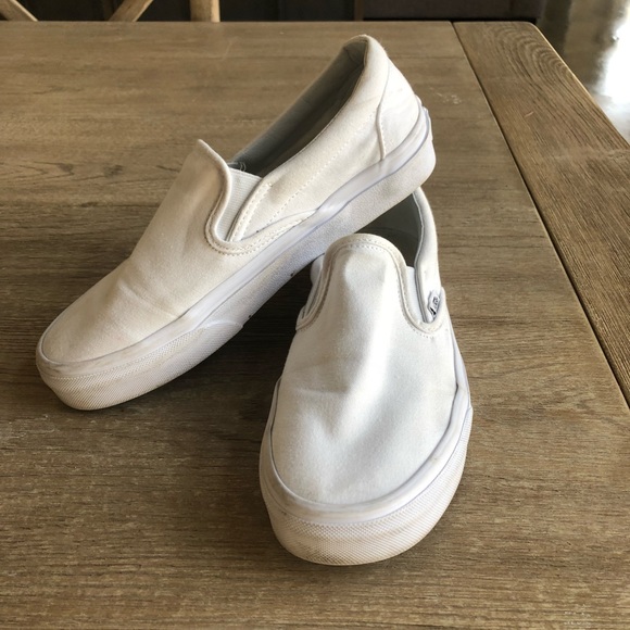 white vans poshmark